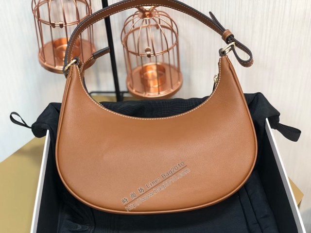 Celine專櫃2023新款AVA柔軟牛皮革手袋 賽琳AVA腋下包肩背手提女包 sldj2444